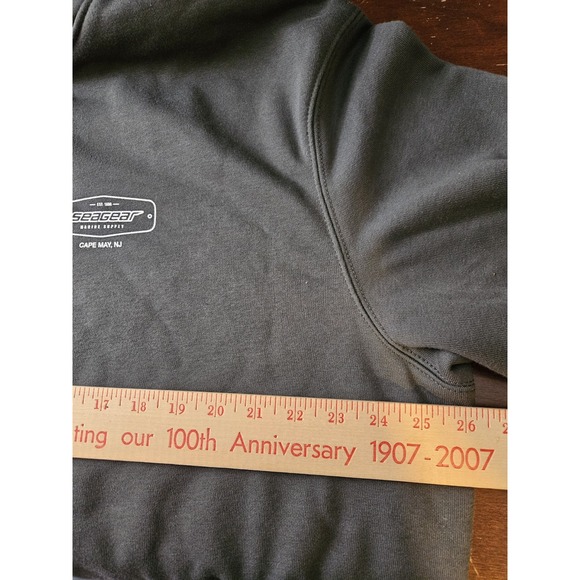 Carhartt Rain Defender Hoodie XL Tall Sea Gear Marine Cape May NJ Fisherman NWT - Picture 9 of 10